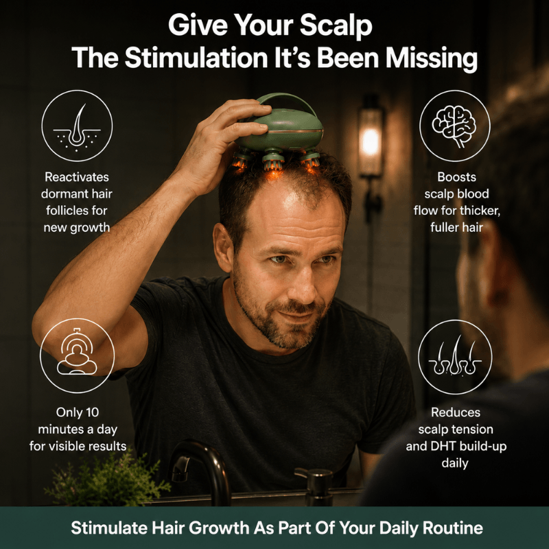 Waterproof Scalp Massager