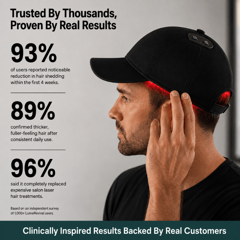 LumeRevival ™ Premium Red Light Therapy Cap