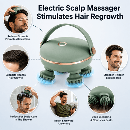 Waterproof Scalp Massager