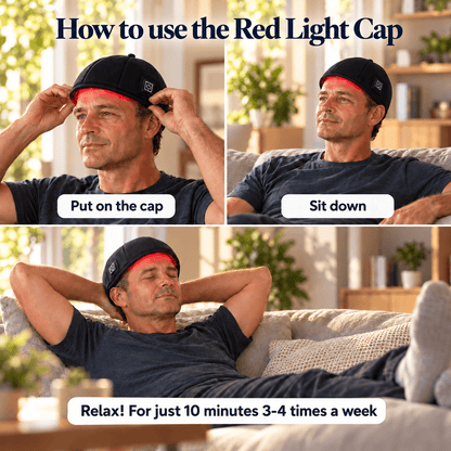Premium Red Light Therapy Cap