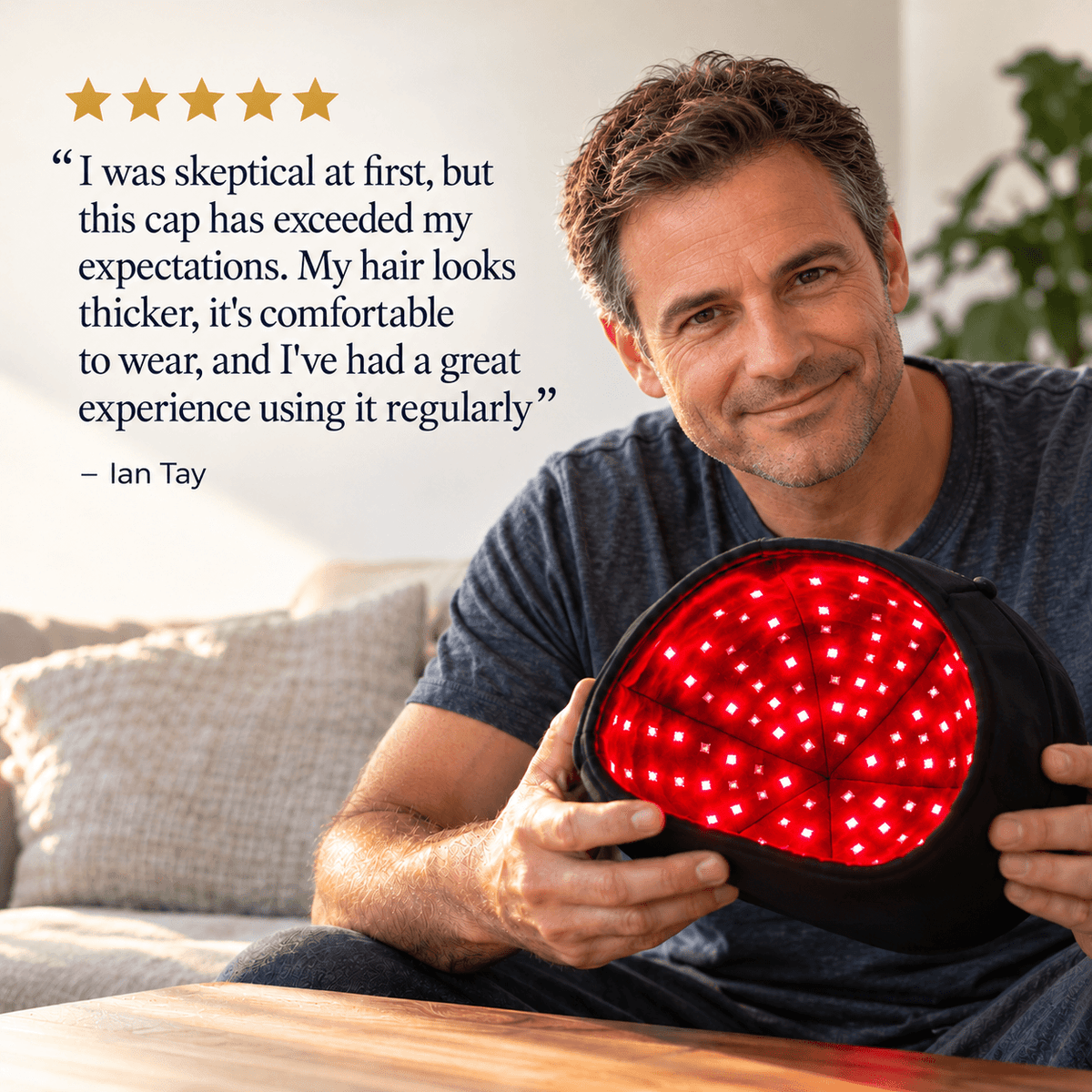Premium Red Light Therapy Cap